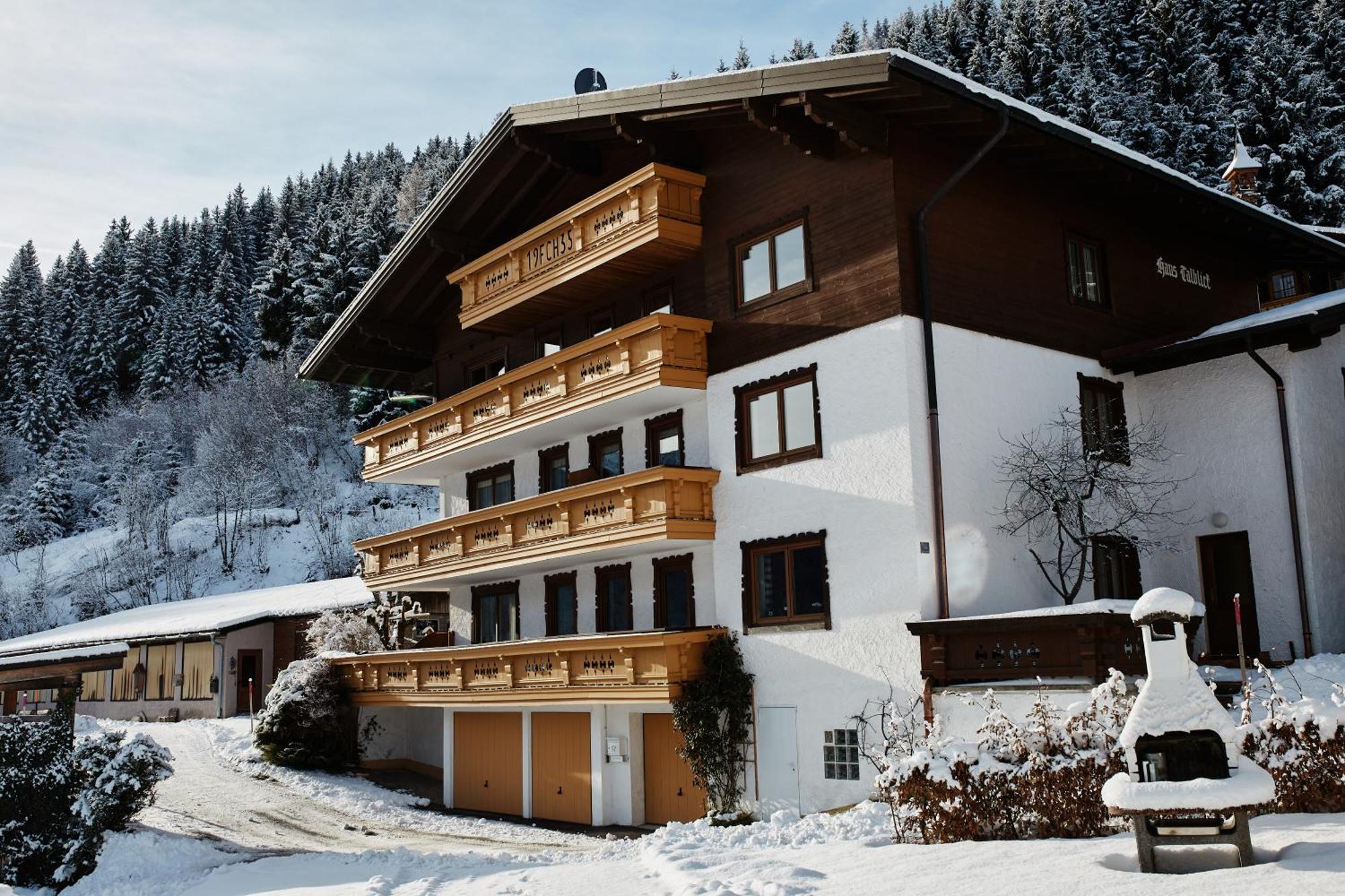 Ferienwohnung Haus Talblick Bad Gastein Exterior foto